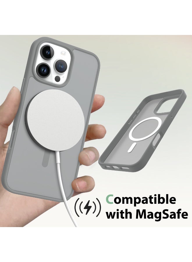 iPhone 16 Pro Max Skin Feeling Case With MagSafe - Dark Grey - Image 4